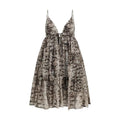 Robe décontractée PINKO en coton beige