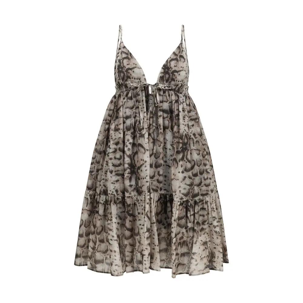 Robe décontractée PINKO en coton beige