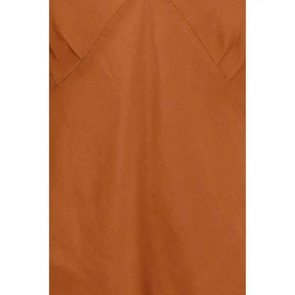 Débardeur en Soie Orange Forte_Forte
