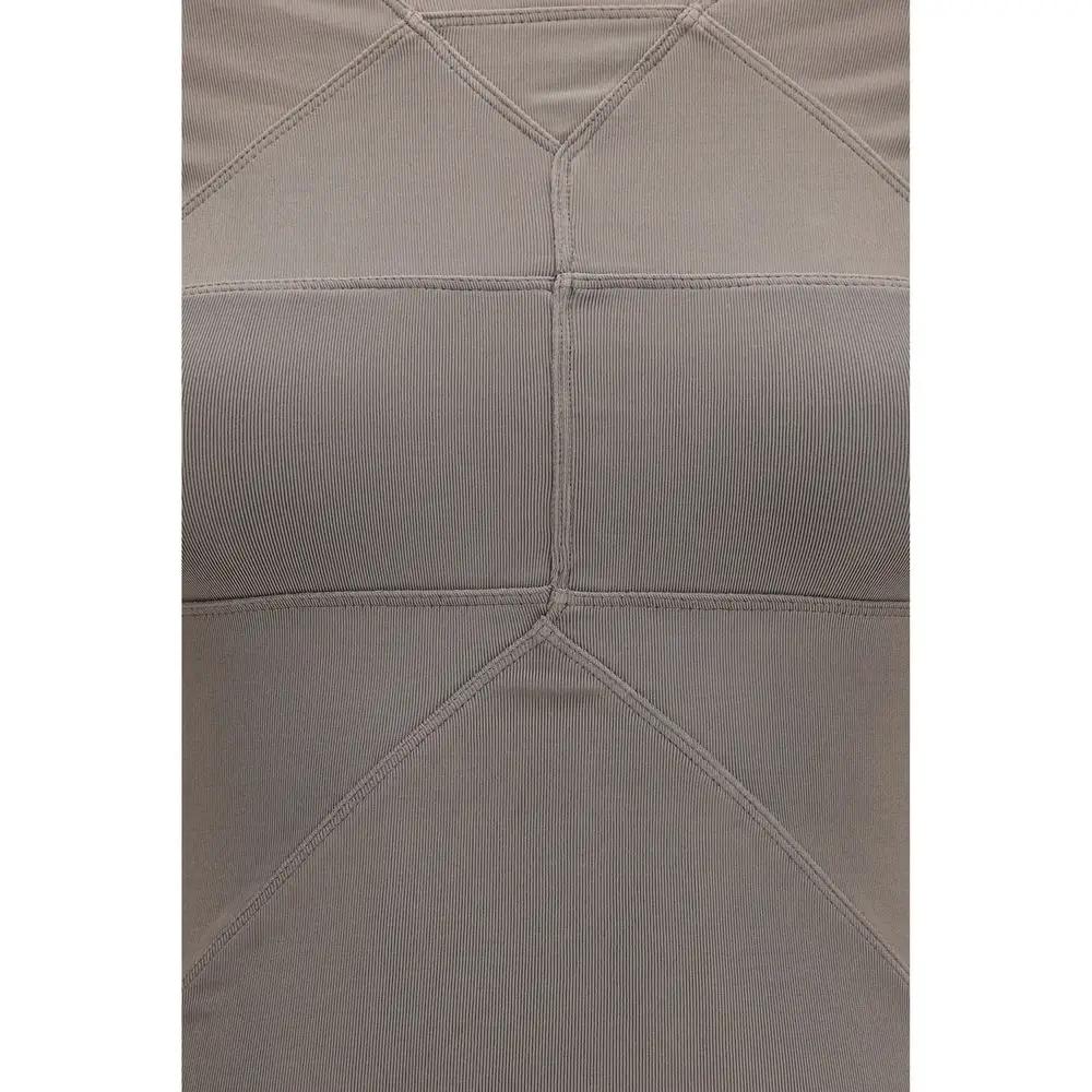 Rick Owens Gray Viscose Shirt