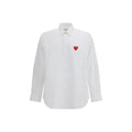 Chemise en coton blanc Comme Des Garçons Play
