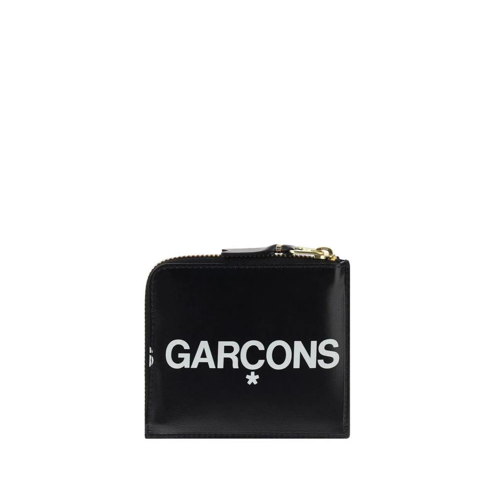 Comme Des Garçons Black Calf Leather Bos Taurus Wallet