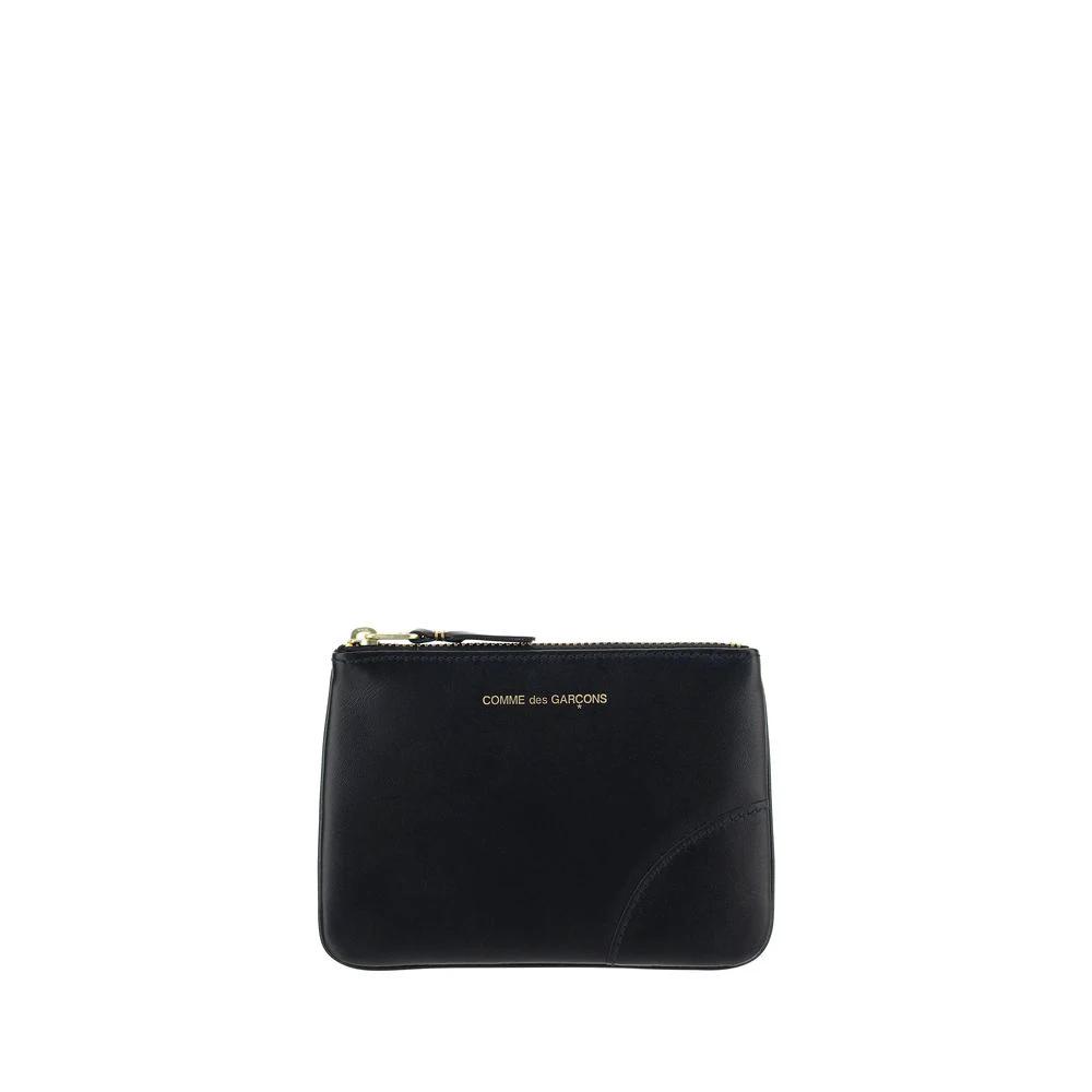 Comme Des Garçons Black Calf Leather Bos Taurus Wallet