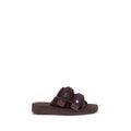 Sandales à enfiler Forte_Forte en polyester violet