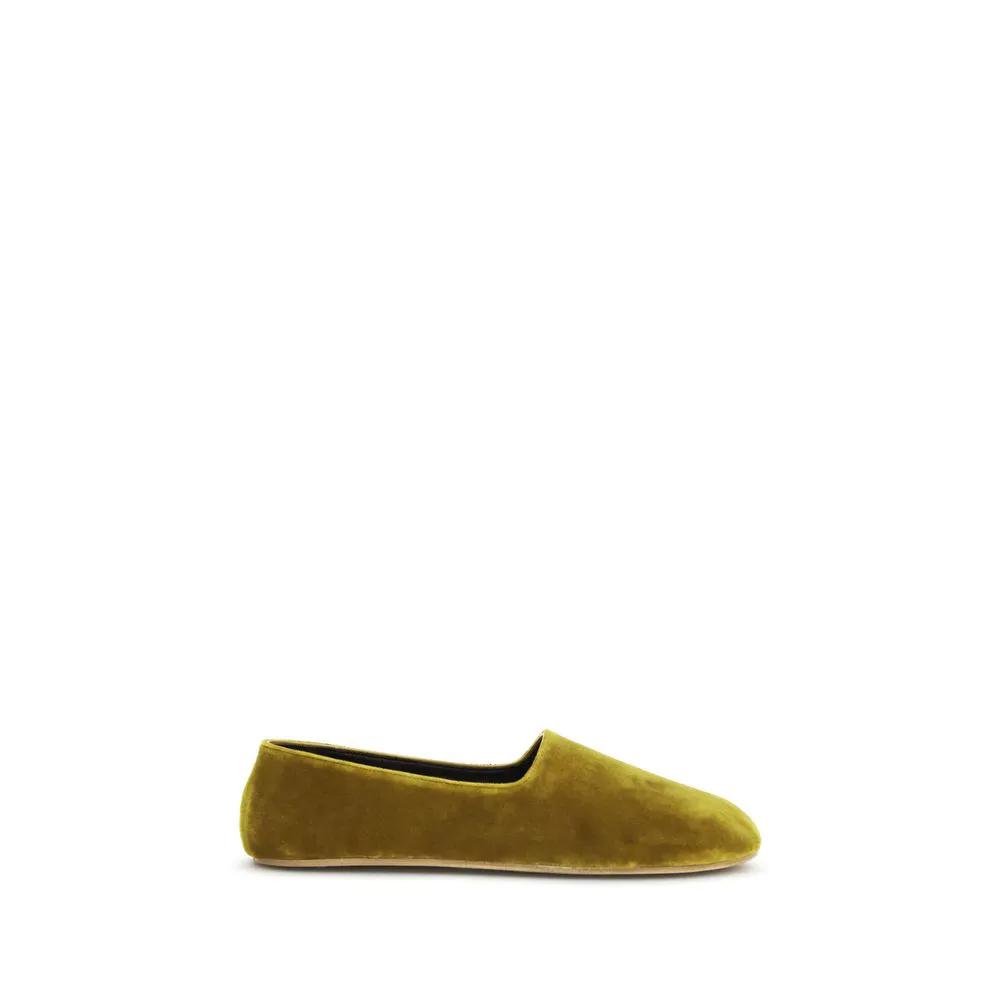 Mocassins bicolores en coton The Row