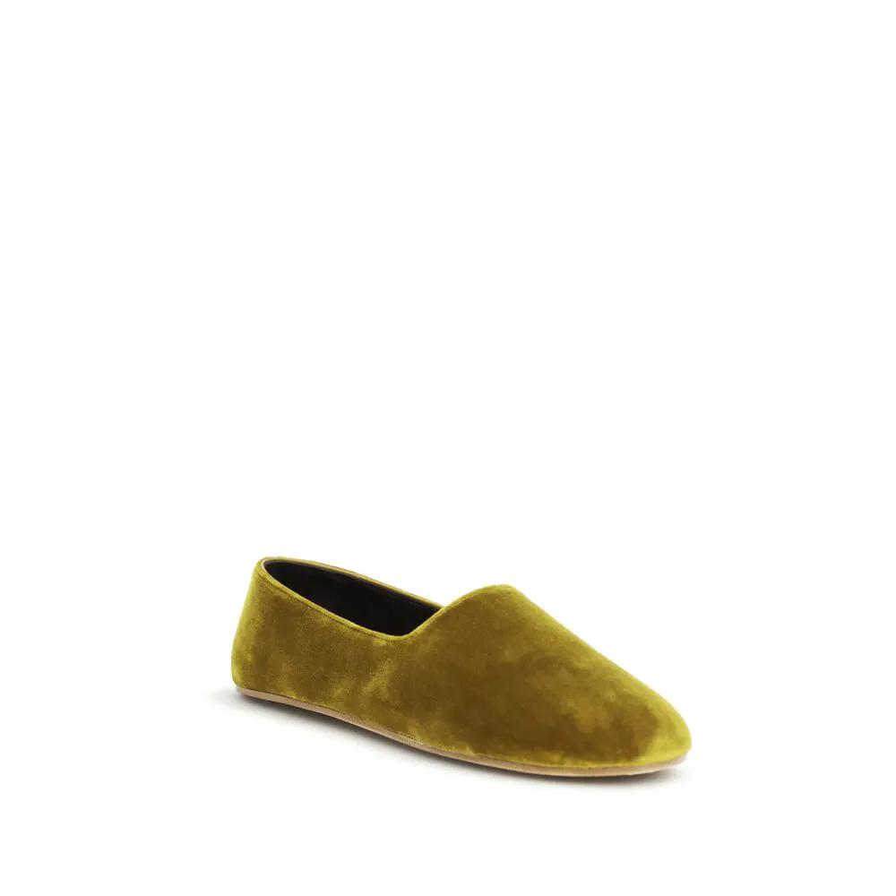 Mocassins bicolores en coton The Row