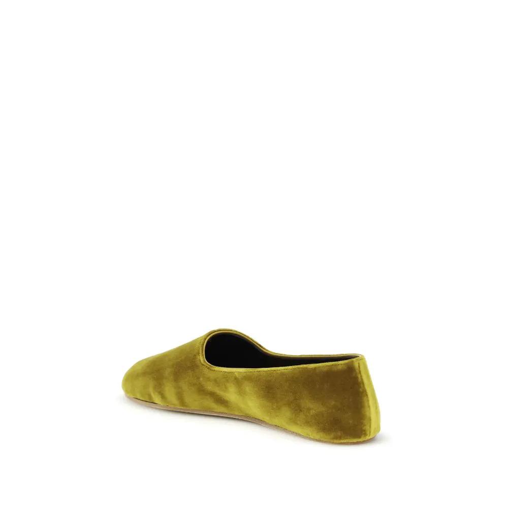 Mocassins bicolores en coton The Row