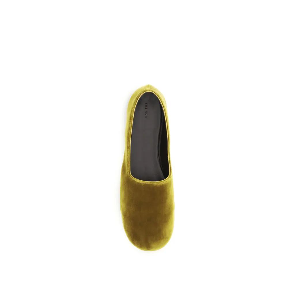 Mocassins bicolores en coton The Row
