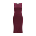 Robe longue en soie pour femme – Robe minimaliste sans manches coupe slim Sa Su Phi SS26