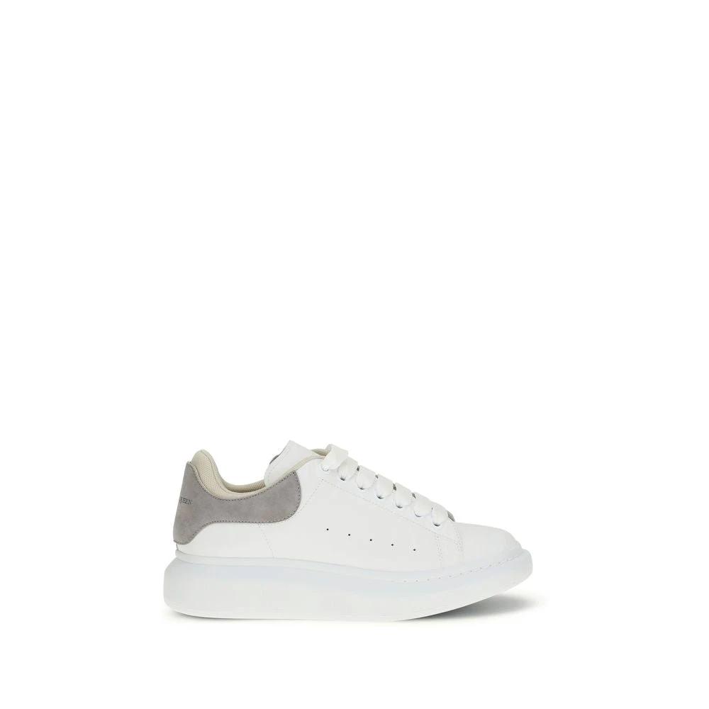 Baskets montantes Alexander McQueen Bos Taurus en cuir de veau blanc