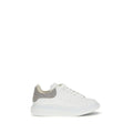 Baskets montantes Alexander McQueen Bos Taurus en cuir de veau blanc