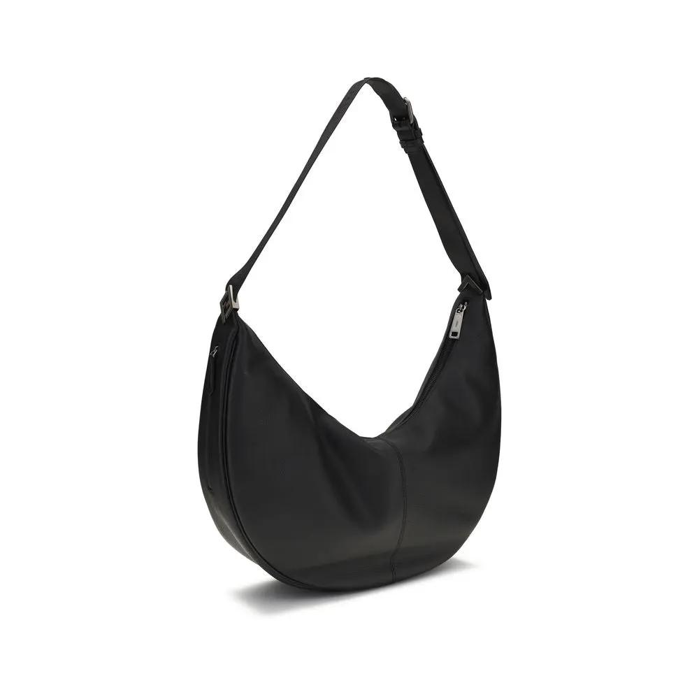 Fendi Black Calf Leather Bos Taurus Shoulder Bag