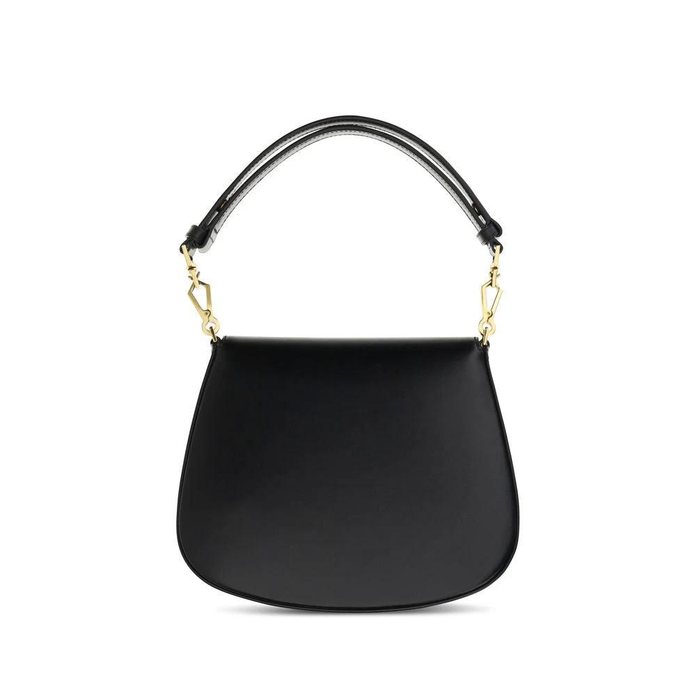 Saint Laurent Black Calf Leather Bos Taurus Handbag