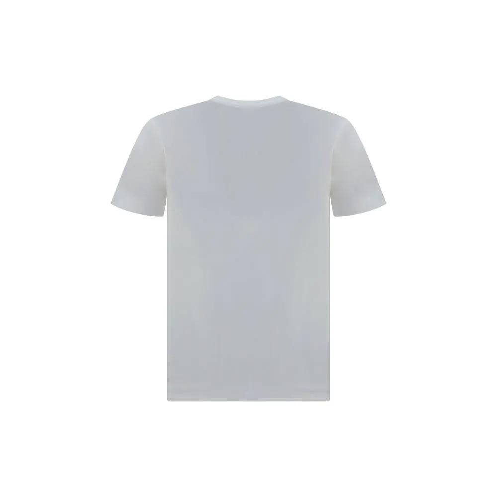 T-shirt blanc en coton Comme Des Garçons Play
