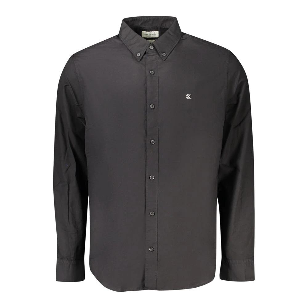 Chemise noire en coton pour homme Calvin Klein