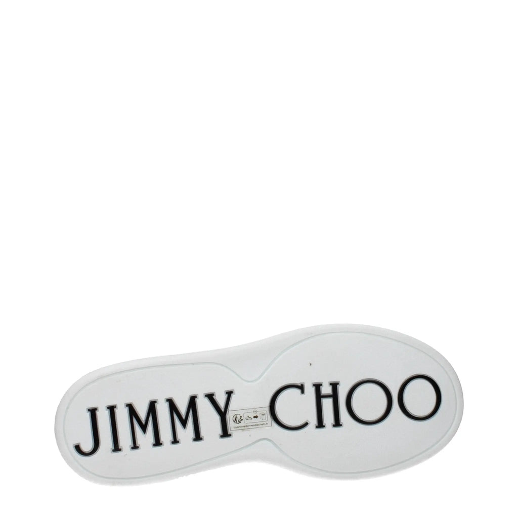 Baskets basses Jimmy Choo Rome Logo en cuir noir pour homme