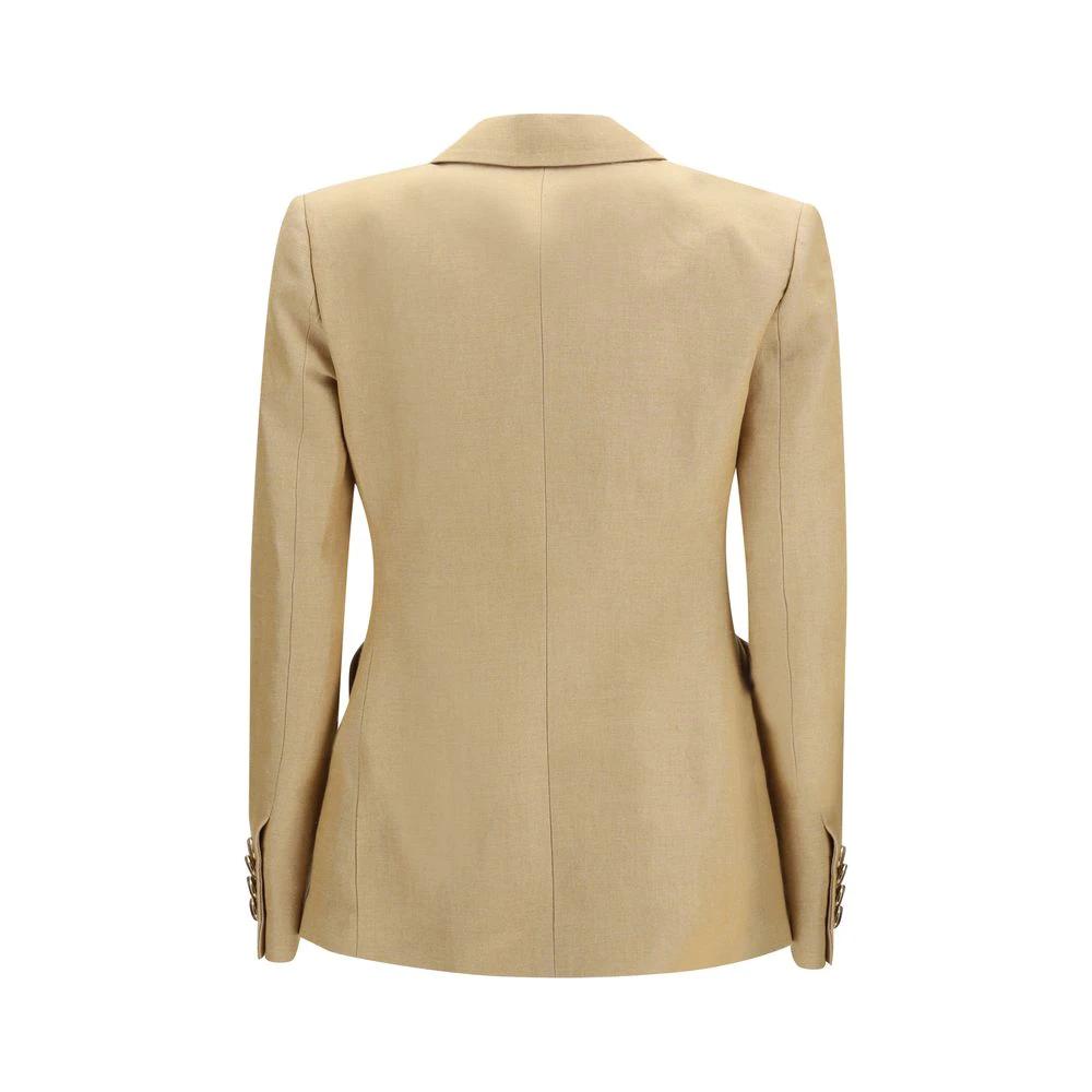 Blazer en lin beige Blazé Milano