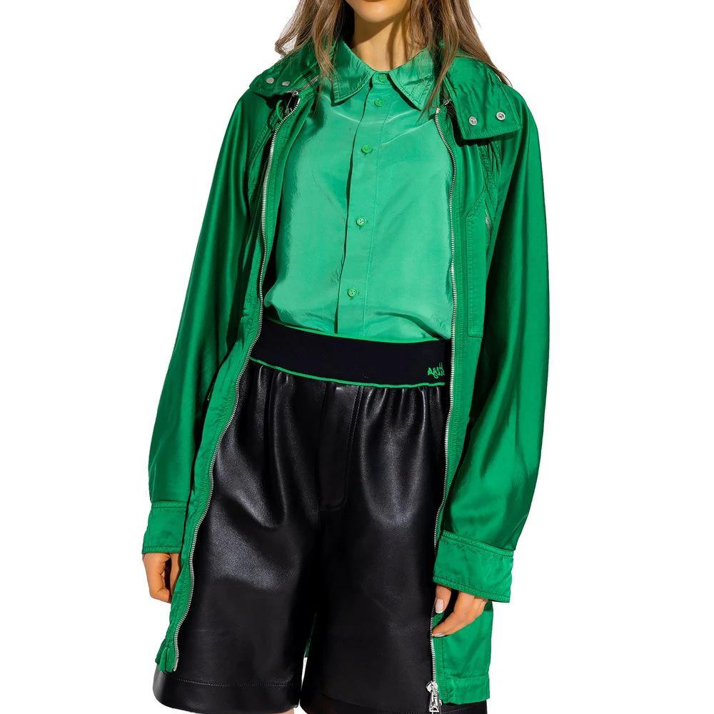 Parka bicolore en coton Bottega Veneta