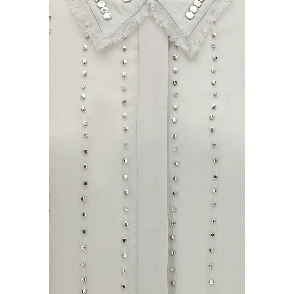 Chemise PINKO en viscose grise à motif