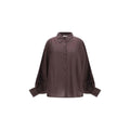 SOSUE Brown Cotton Shirt