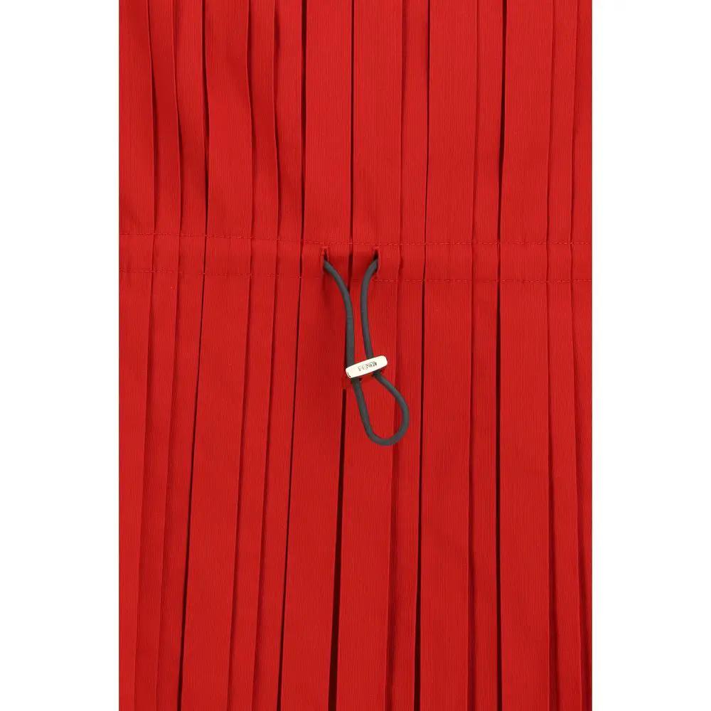 Fendi Multicolor Polyester Cocktail Dress