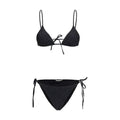 Bikini noir femme – Kristina Ti triangle brodé élégant SS26