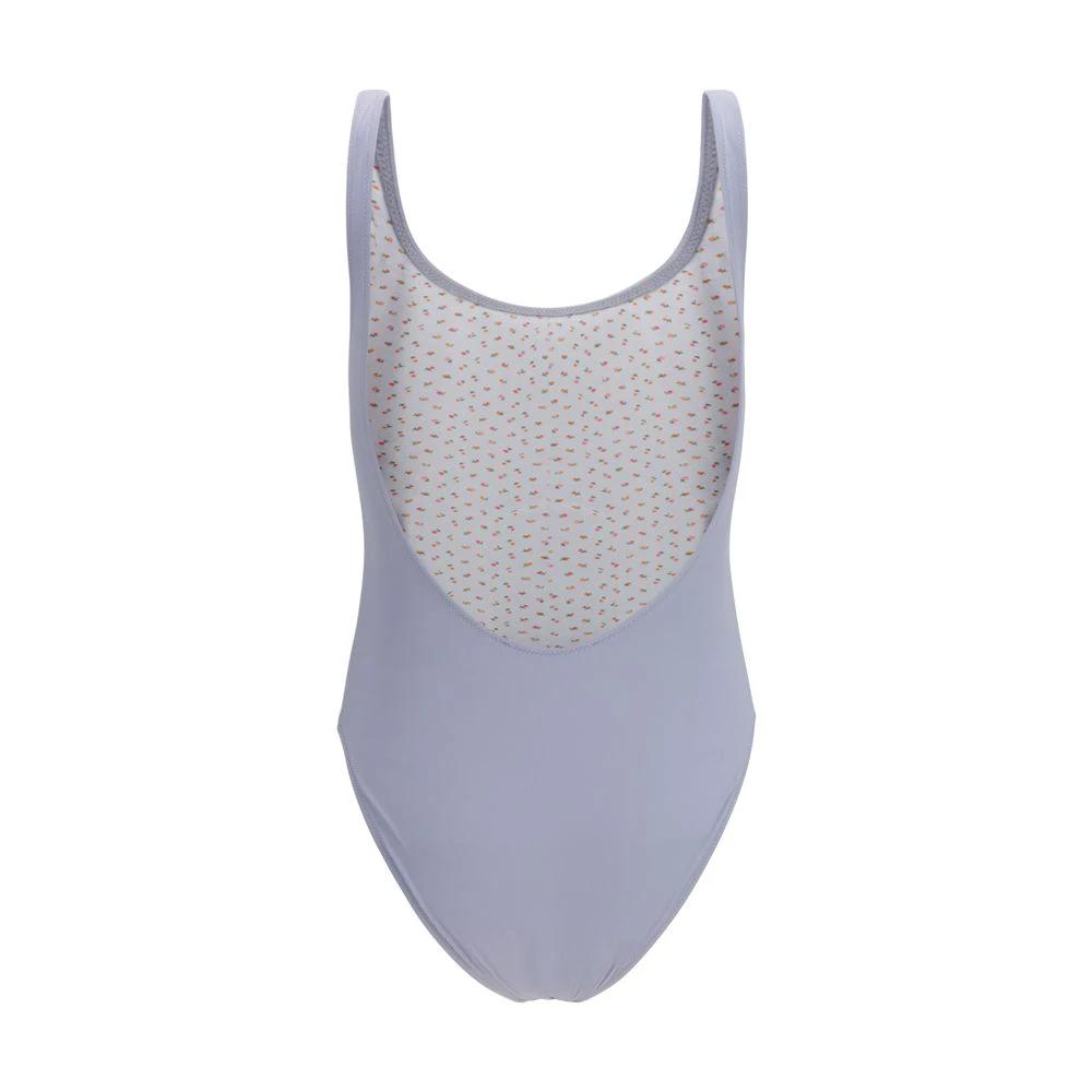 Maillot une pièce gris femme – Kristina Ti élégant échancré SS26