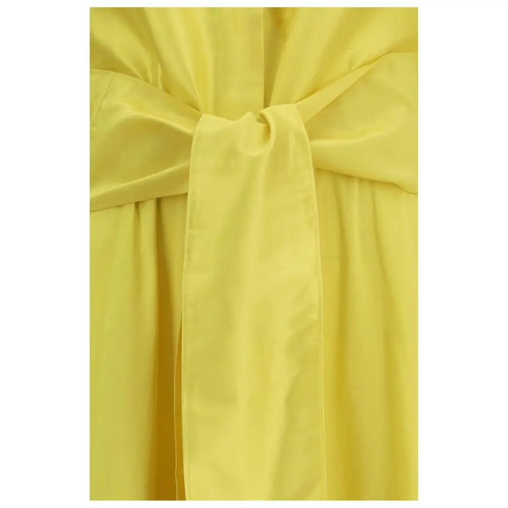 Women’s White Shirt Dress – Sara Roka Marysole Flared Techno Taffeta Dress SS26