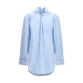Chemise habillée en coton bleu ALAINPAUL