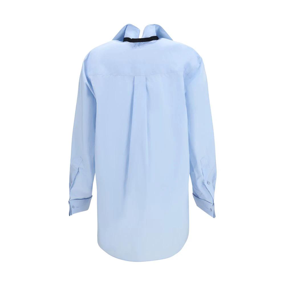 Chemise habillée en coton bleu ALAINPAUL
