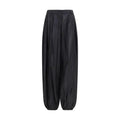 The Latest Black Polyester Casual Pants