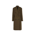 Acne Studios Brown Fibers Coat