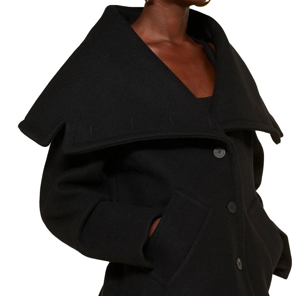 Manteau Jacquemus en Laine Vierge Noire
