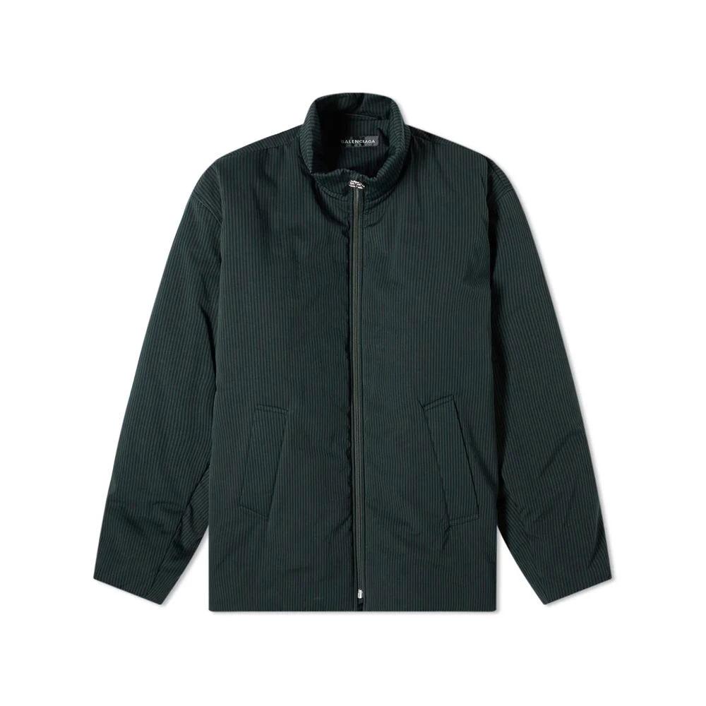 Balenciaga Veste longue en coton noir