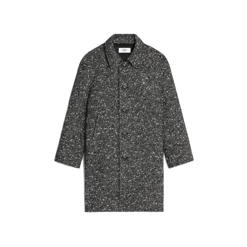 Manteau en mohair Céline Gris
