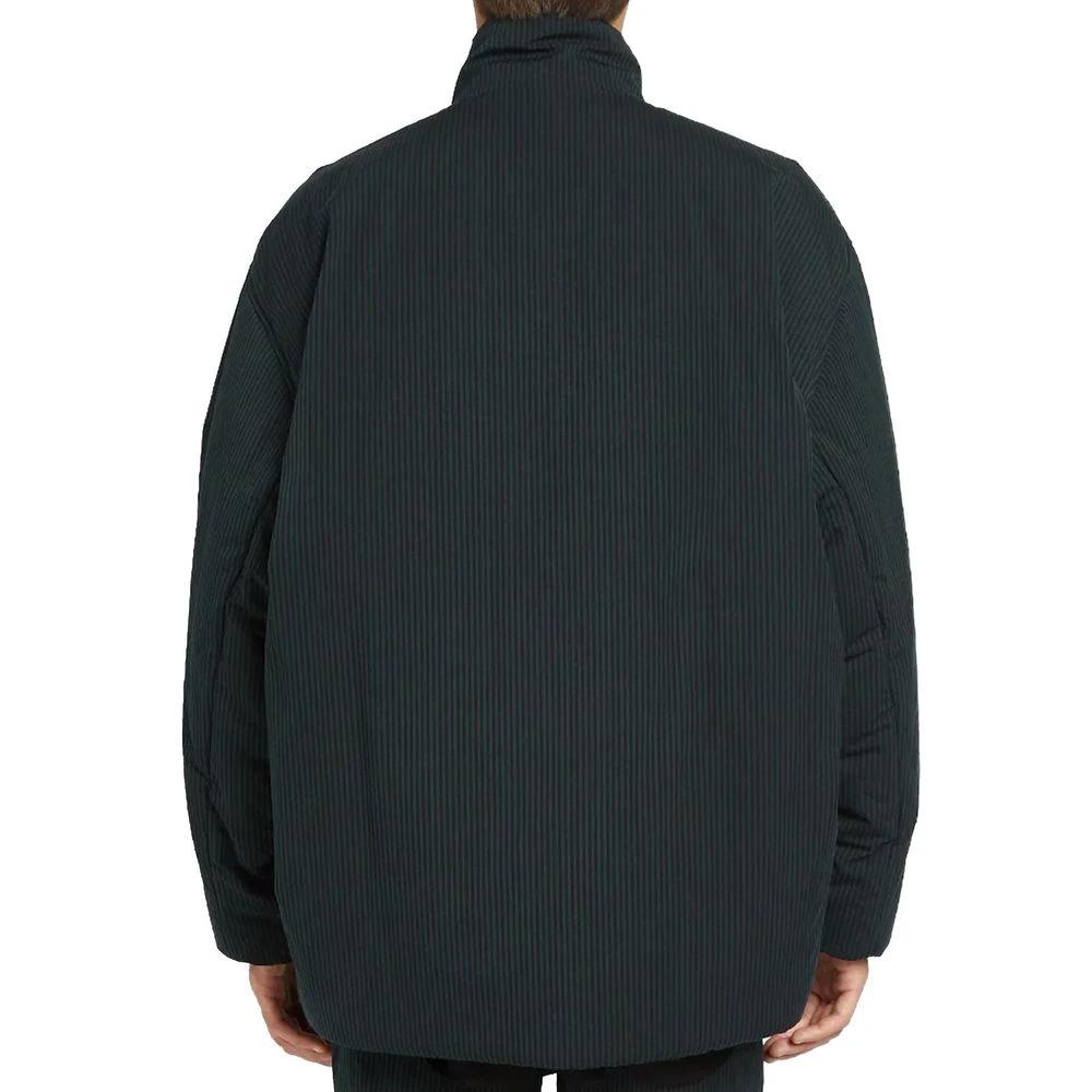 Balenciaga Veste longue en coton noir