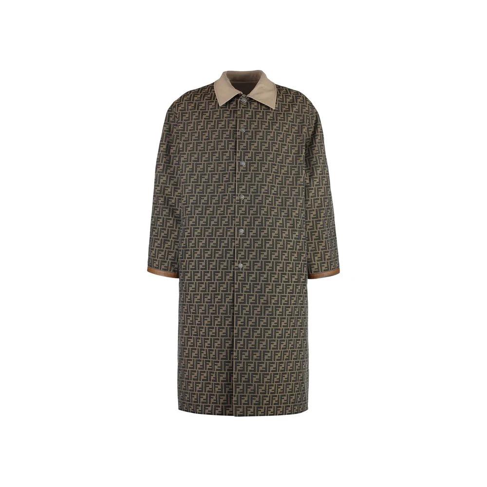 Fendi Beige Cotton Coat