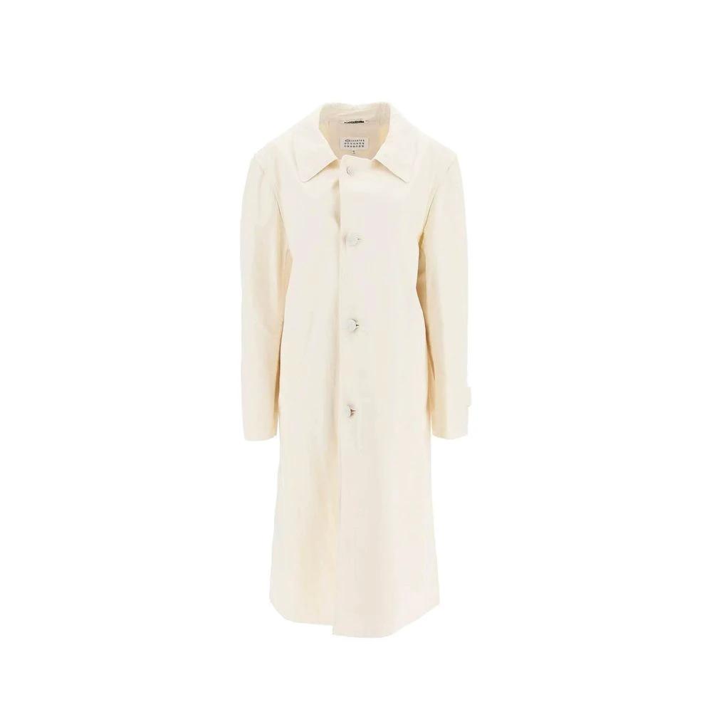 Manteau en coton blanc Maison Margiela