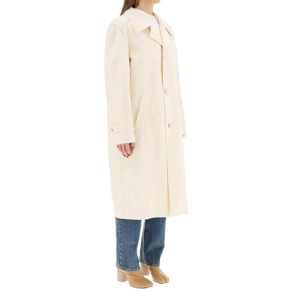 Manteau en coton blanc Maison Margiela