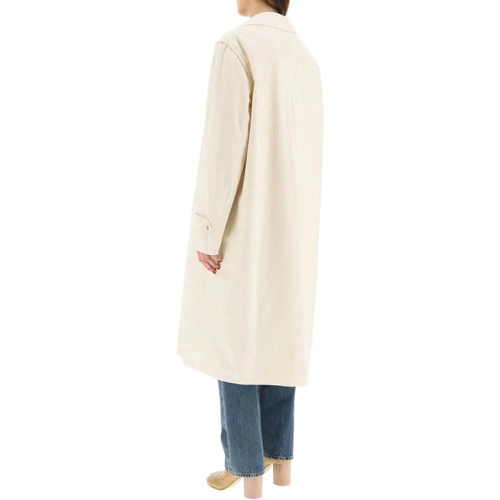 Manteau en coton blanc Maison Margiela