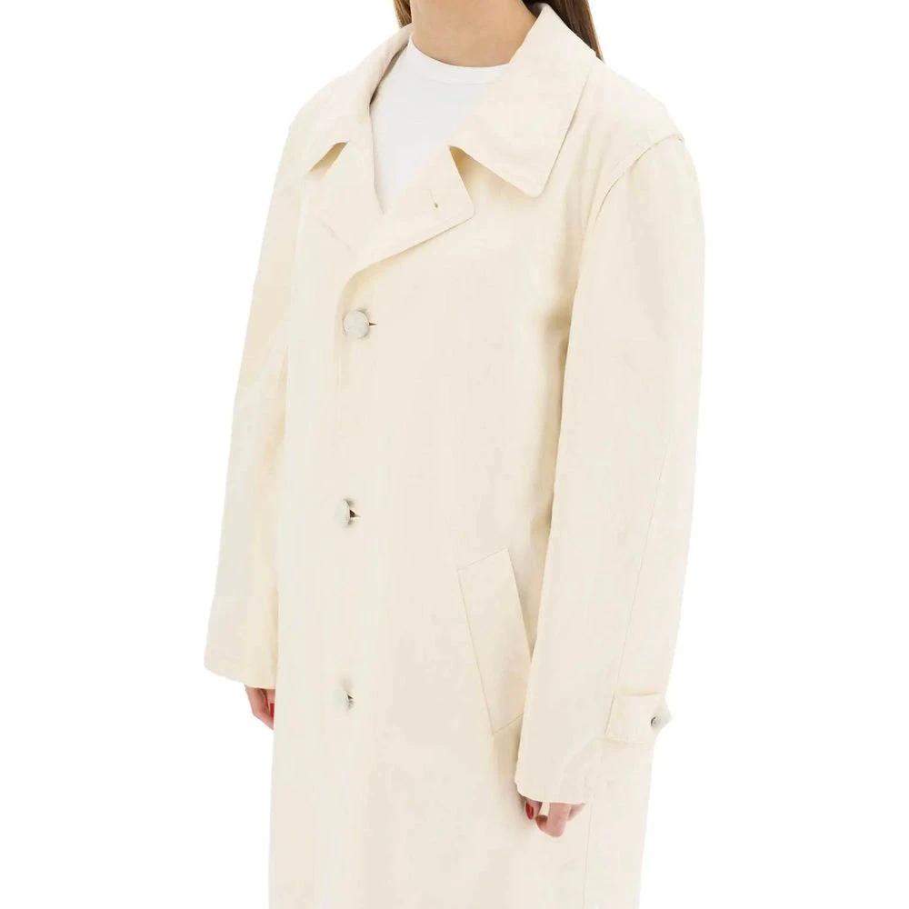 Manteau en coton blanc Maison Margiela