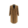 Saint Laurent Brown Wool Coat