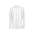 Men’s White Cotton Dress Shirt – Dolce & Gabbana Luxury Classic Shirt Made in Italy