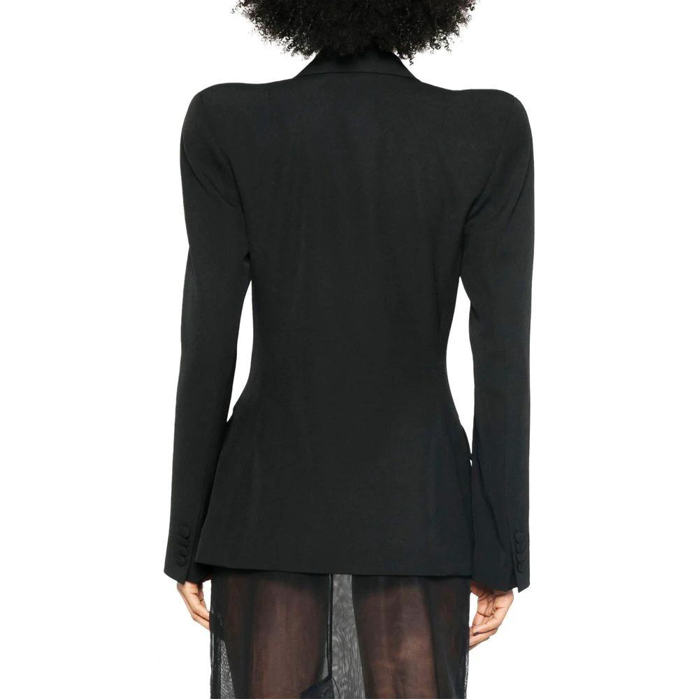 Blazer en laine noire Balenciaga