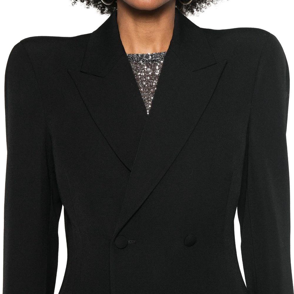 Blazer en laine noire Balenciaga