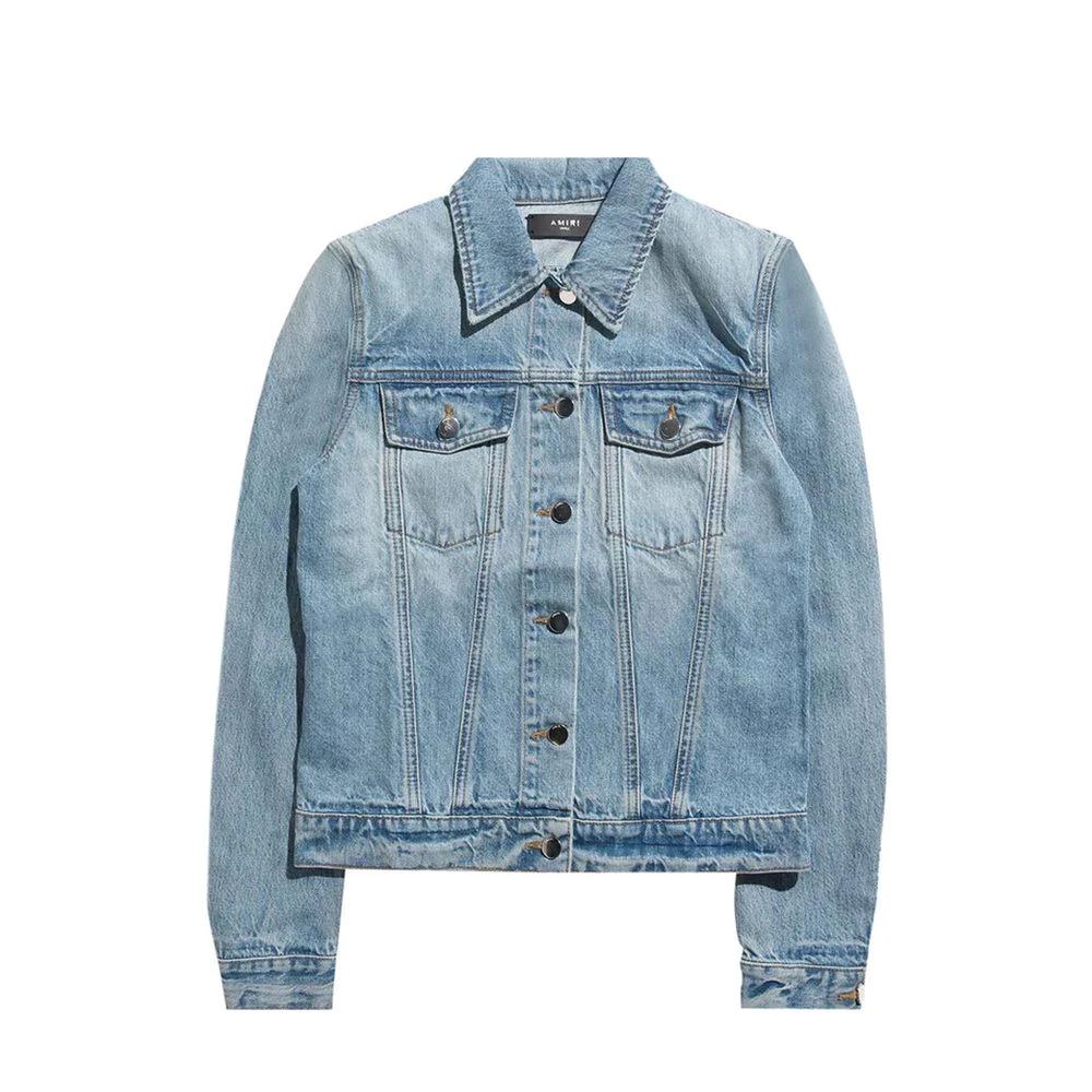 Veste en jean Amiri en coton bleu