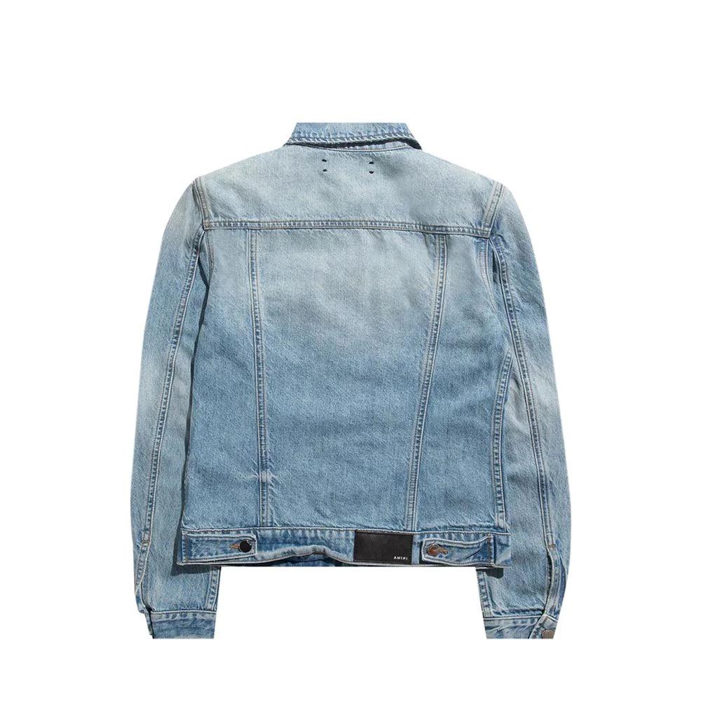 Veste en jean Amiri en coton bleu