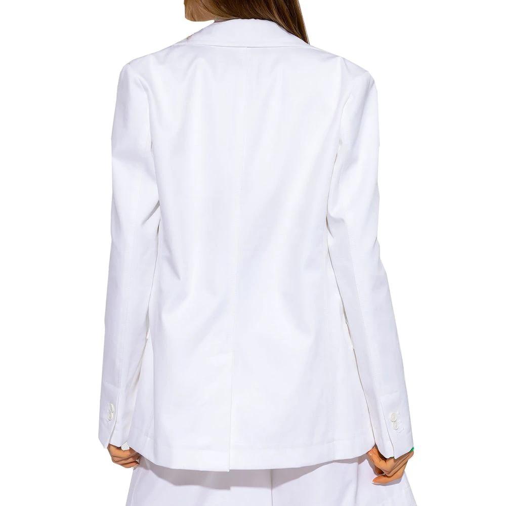 Blazer en coton blanc Bottega Veneta