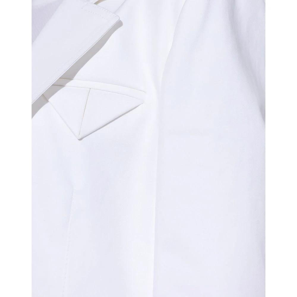 Blazer en coton blanc Bottega Veneta