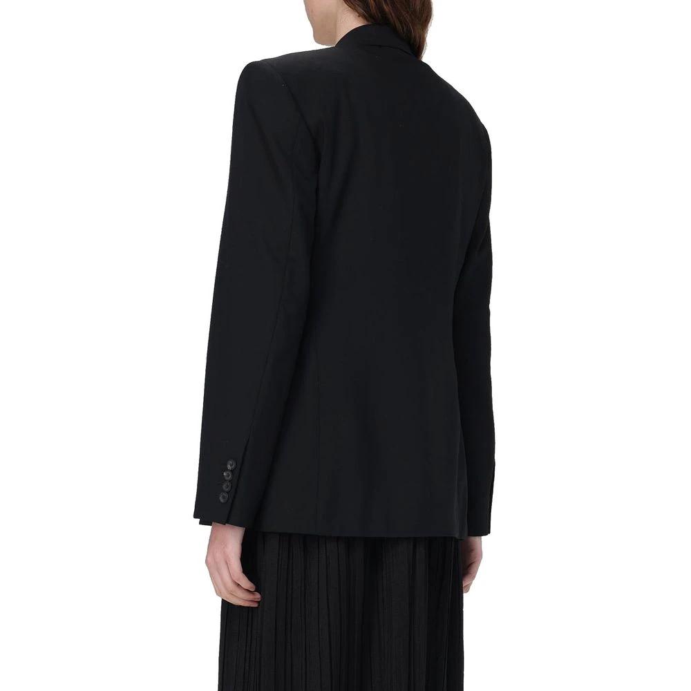 Vestes et manteaux en laine noire Balenciaga